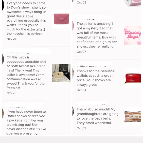 _dominiqueeee is LIVE 💗 Shop & Sell with me! - Picture 10 of 10